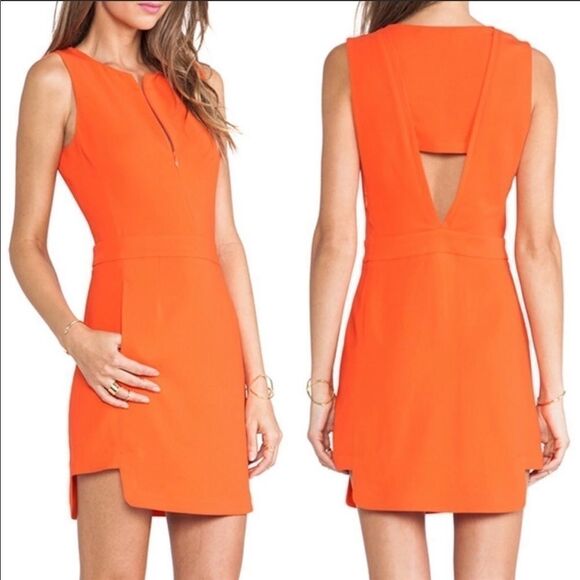 A.L.C. Ford Cutout Back Paneled Mini Dress - Picture 3 of 16